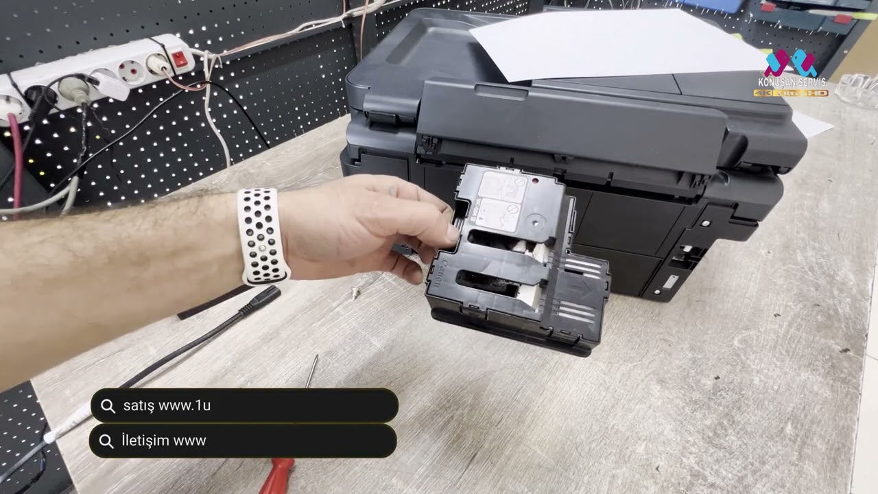 Canon G4470 Atık Kutusu ve MC-G04 Chip Nerede Bulunur