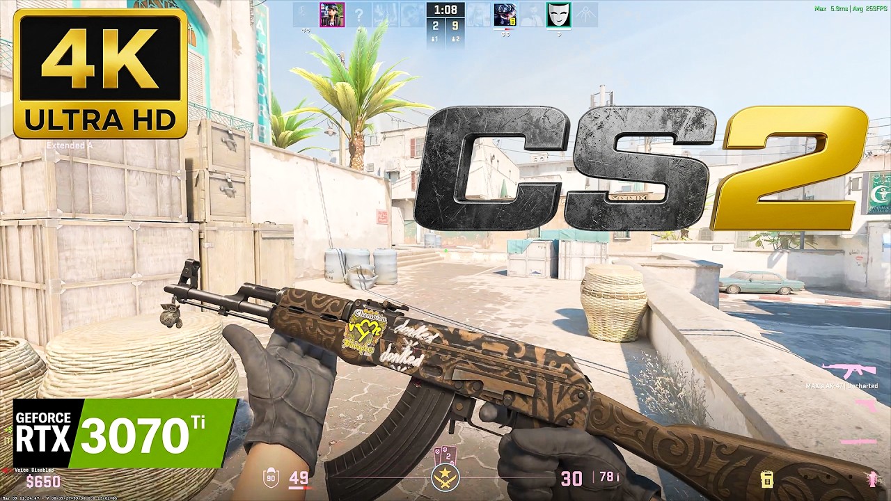 Counter-Strike 2 Premier Mode – 4K Smooth Gameplay (No Commentary)