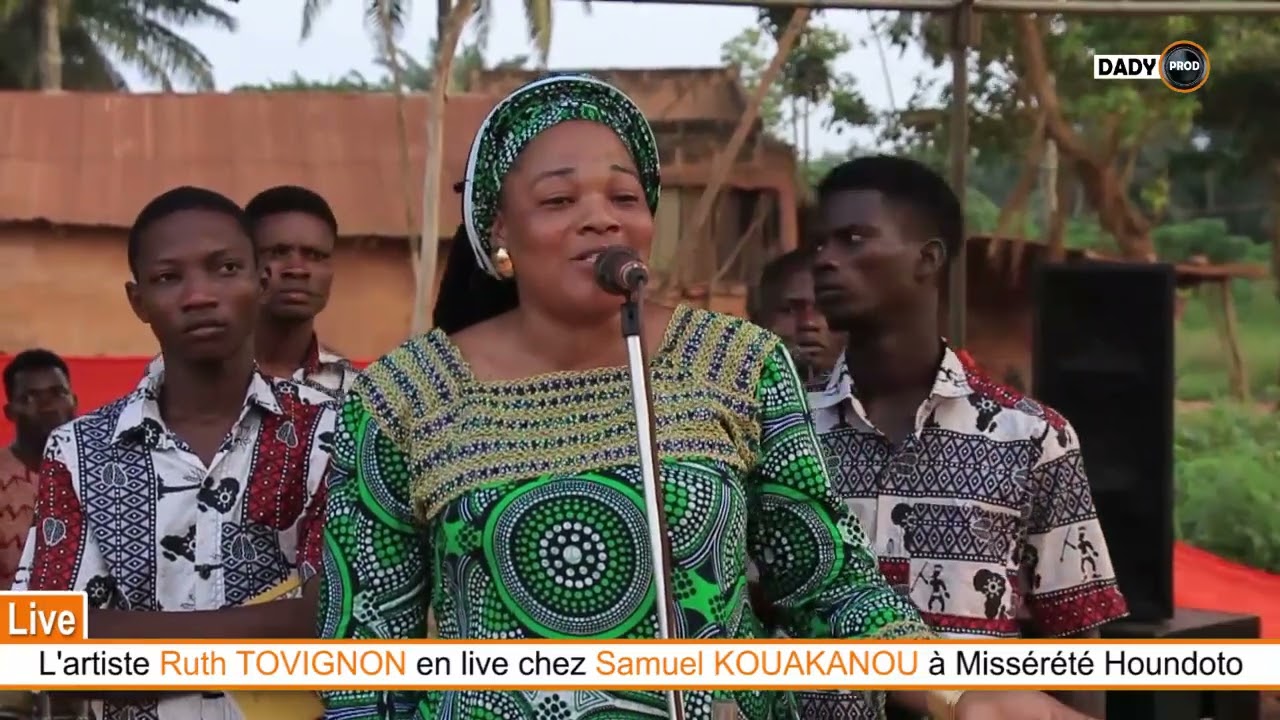RUTH TOVIGNON en live chez Samuel KOUAKANOU à Hounloto