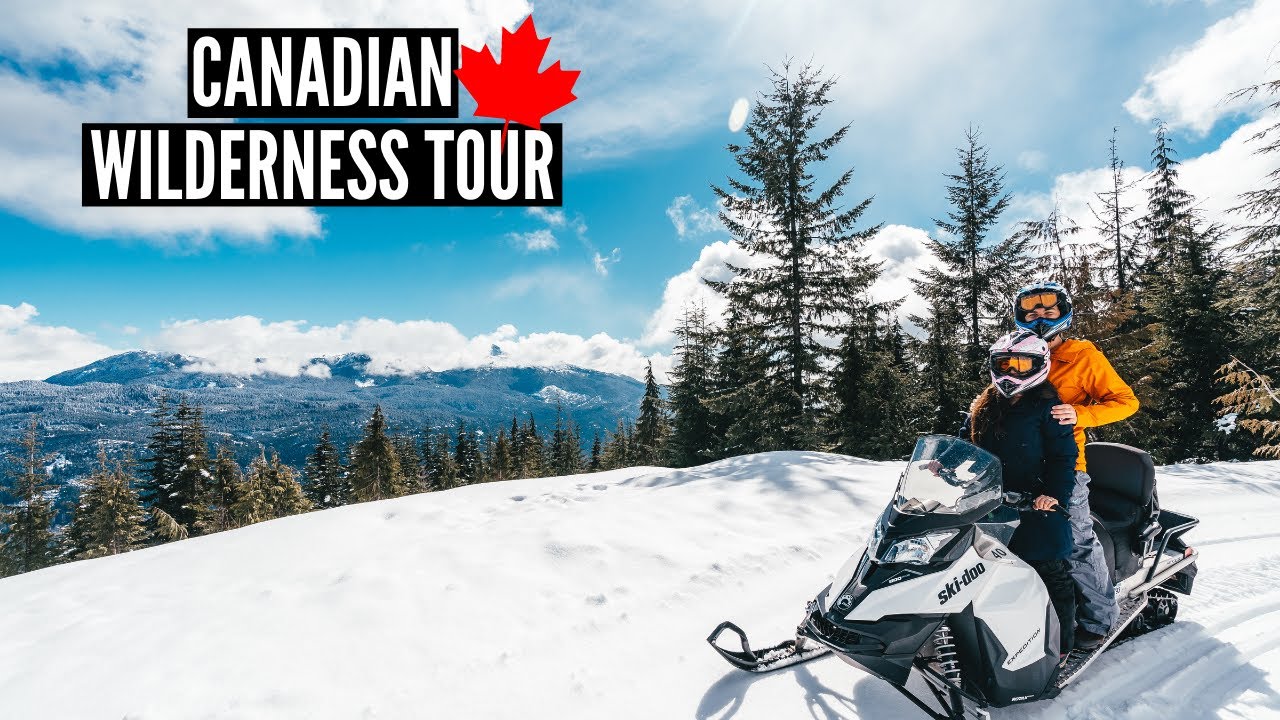Exploring the Coastal Mountains of Canada in a Snowmobile: Whistler BC // Nat and Max