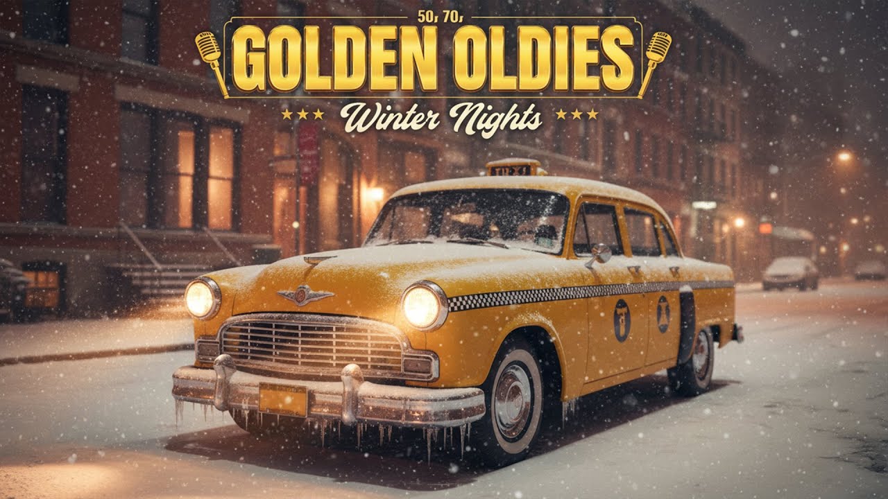 Sinatra & Friends ❄️ | Golden Oldies Winter Nights • Elvis • Tom Jones • Nat King Cole (50s–70s)