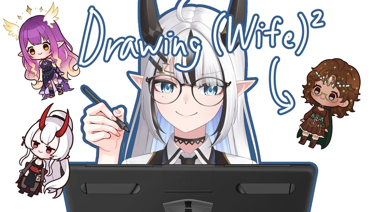 Drawing Wife With Wife While Wife Draws Wife.
