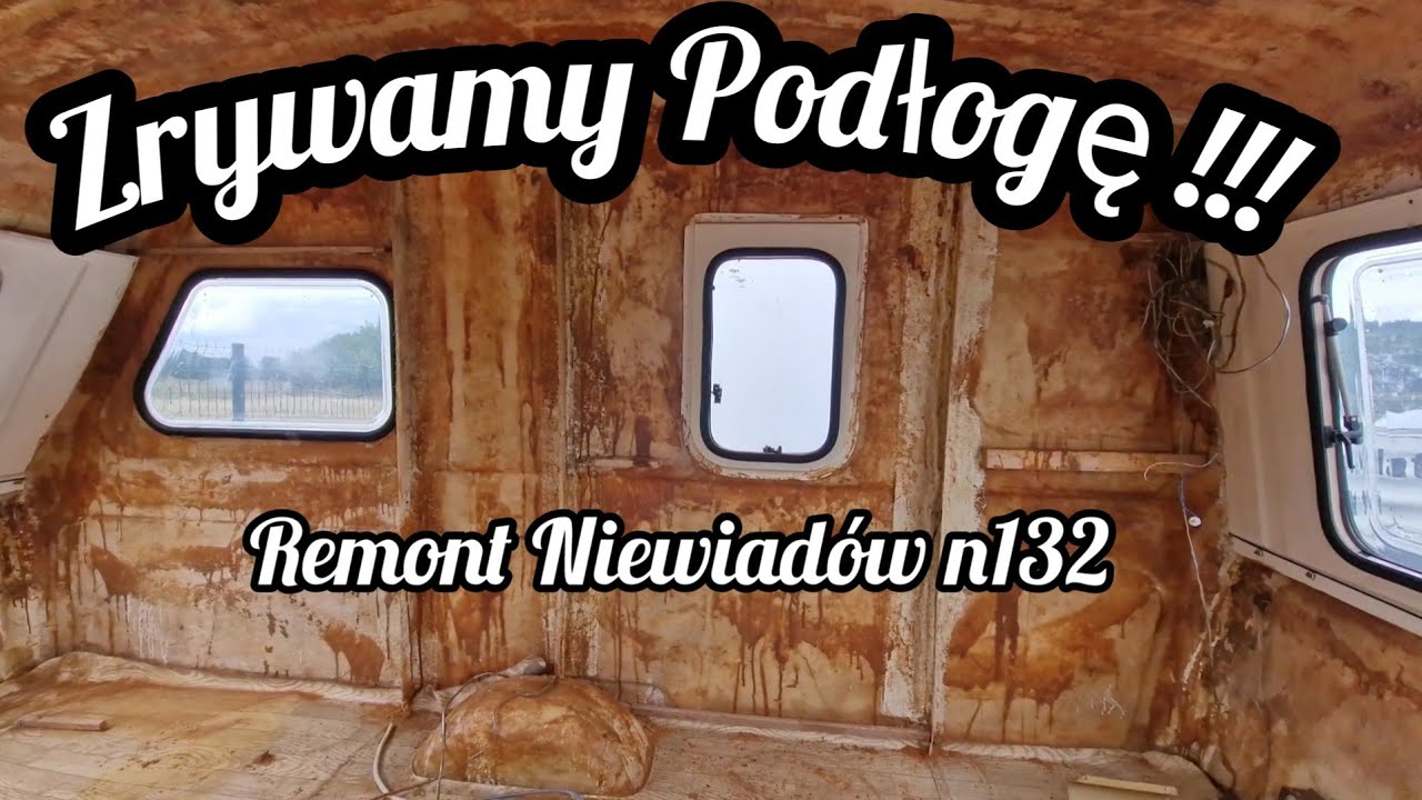 #143 Zrywamy Podłogę w Niewiadów n132 !!! Ktoś Tu Był Przed Nami ??? Remont Niewiadówki i Znaleziska