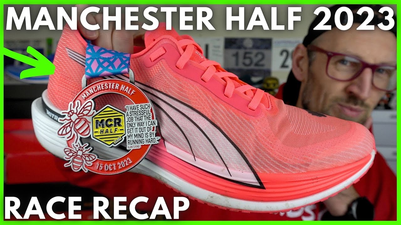 MANCHESTER HALF MARATHON 2023 RACE RECAP - EDDBUD - RUNNING SHOE SELECTION and PERFORMANCE ANALYSIS