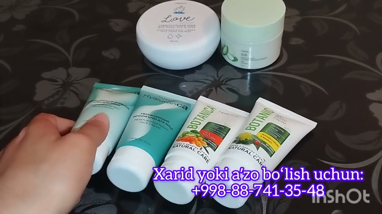 88-512-25-15 Faberlic yuz uchun kremlarni tanlashni oʻrganamiz!  #kunduzgi #skincare #aloe #botanica