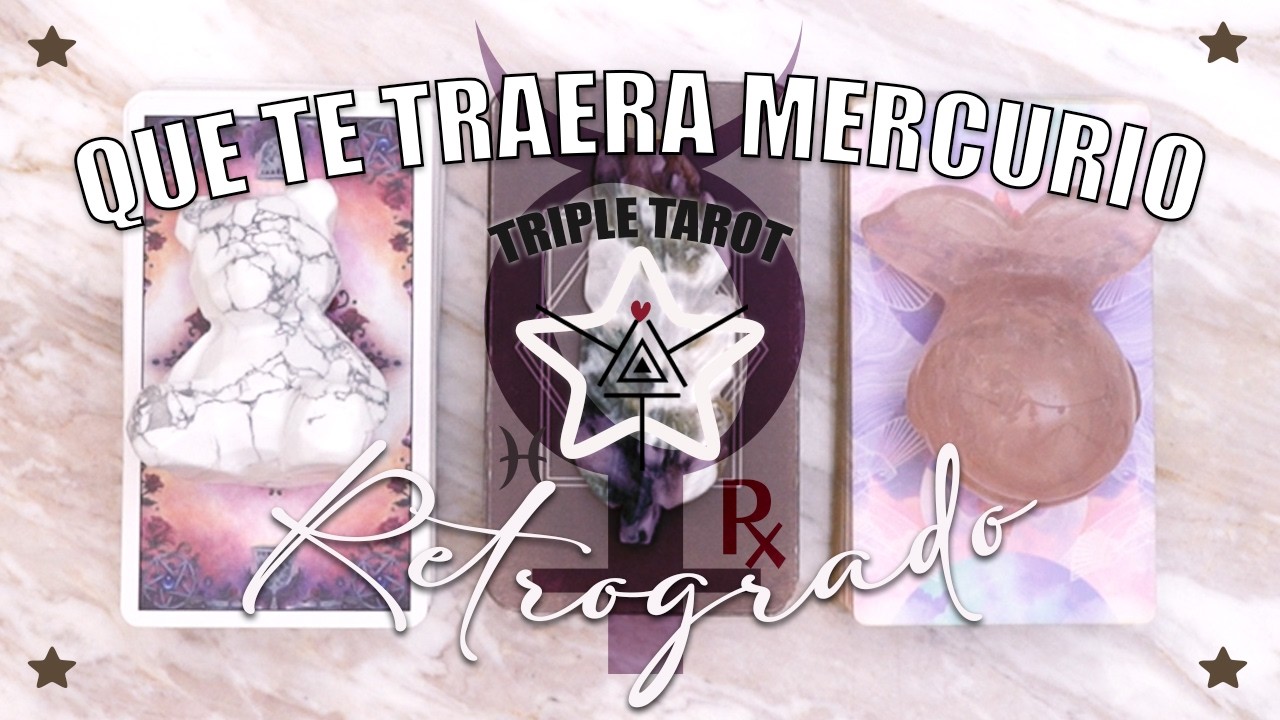 Qu&eacute; te traer&aacute; Mercurio Retr&oacute;grado? ☿✨🧿Tarot interactivo atemporal