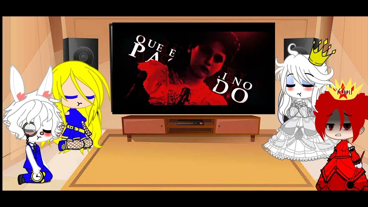 gacha clubedition personagens:Alice,Coelho,rainha vermelha e rainha branca(link do rap  na descrição