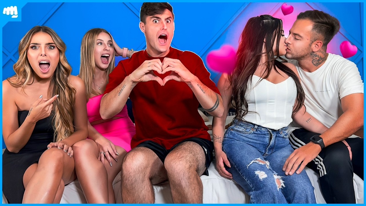 ELES SE BEIJARAM NO MEIO DO VIDEO!!