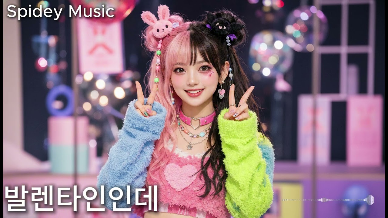 발렌타인인데 - Spidey Music | Indie K-Pop Funk Groove | Valentine Special(Official Audio)