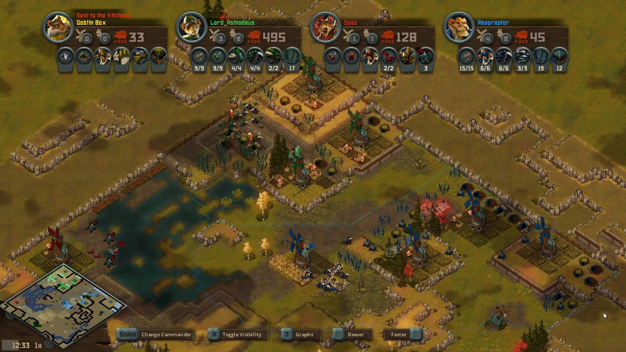 Tooth and Tail 4 Person Free For All, KSR Victory