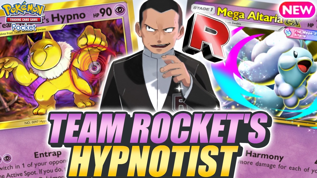 SO DEVIOUS ! Team Rocket's HYPNO & ALTARIA Combo Catches the Opponents Off Guard ! - Pokemon Pocket