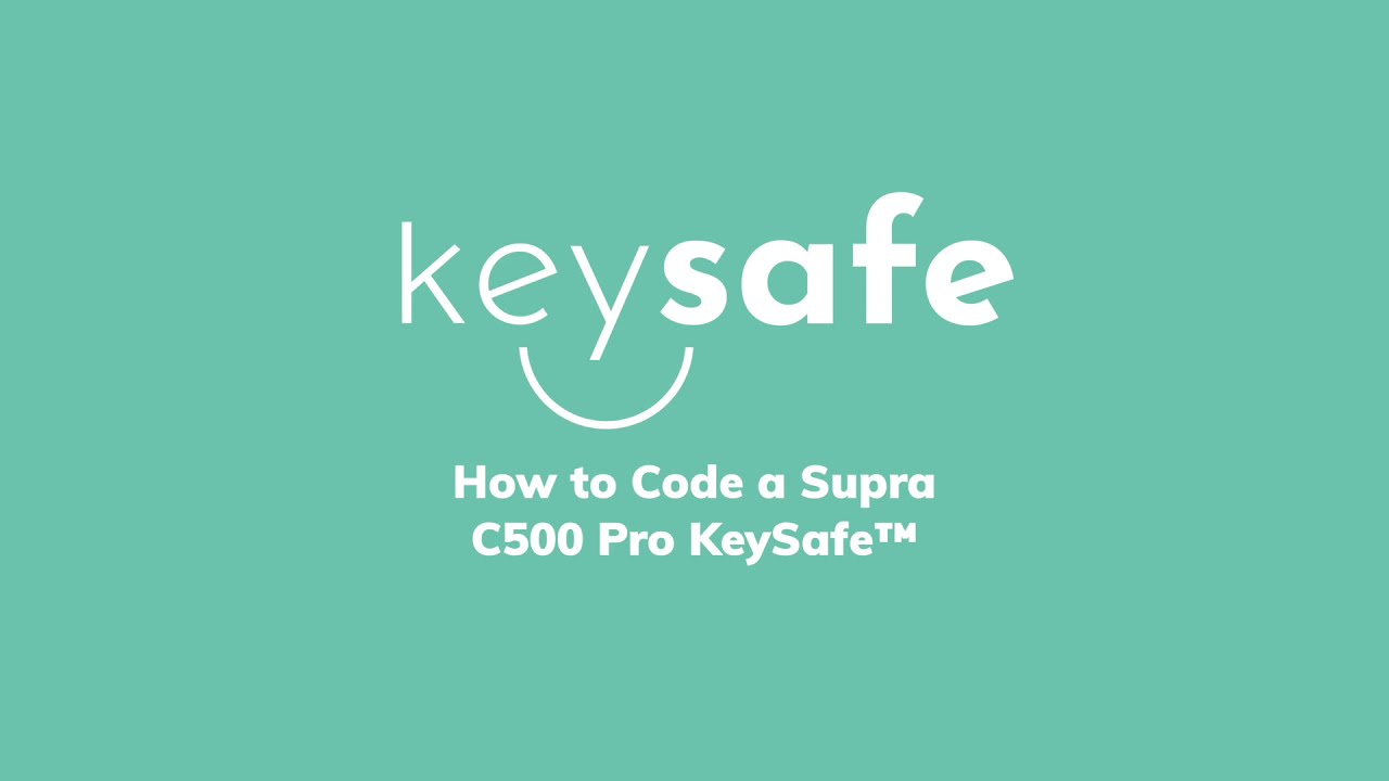 How to code a Supra C500 Pro KeySafe&trade;