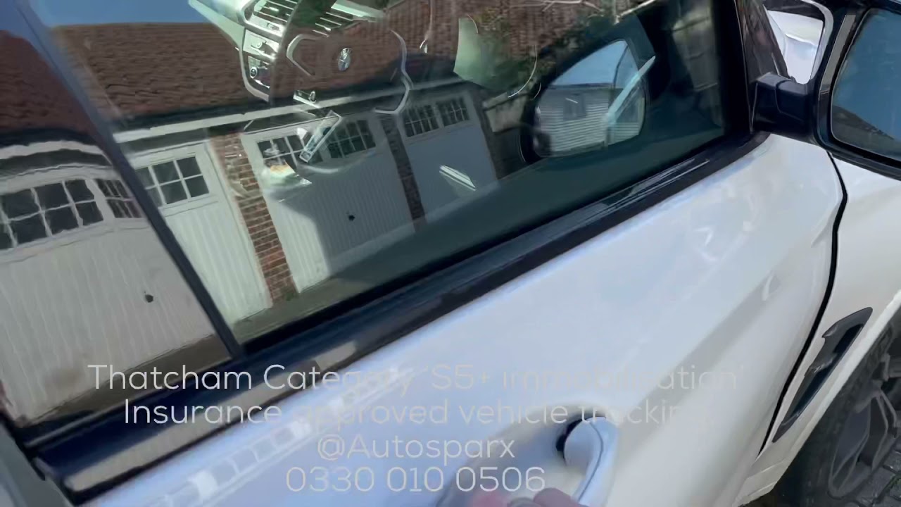 Thatcham category S5 + immobilisation stolen vehicle tracking system with Bluetooth driver I.D