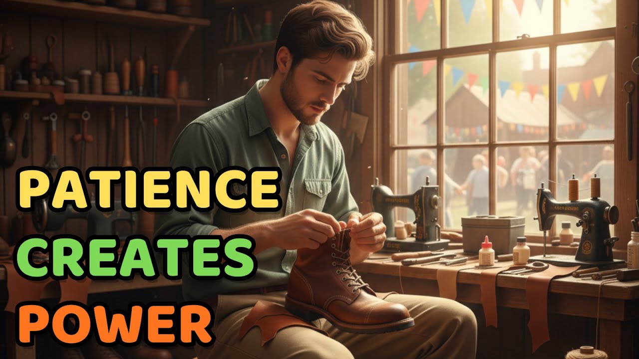The clever shoemaker success through patience and planning | Learn English with Storis