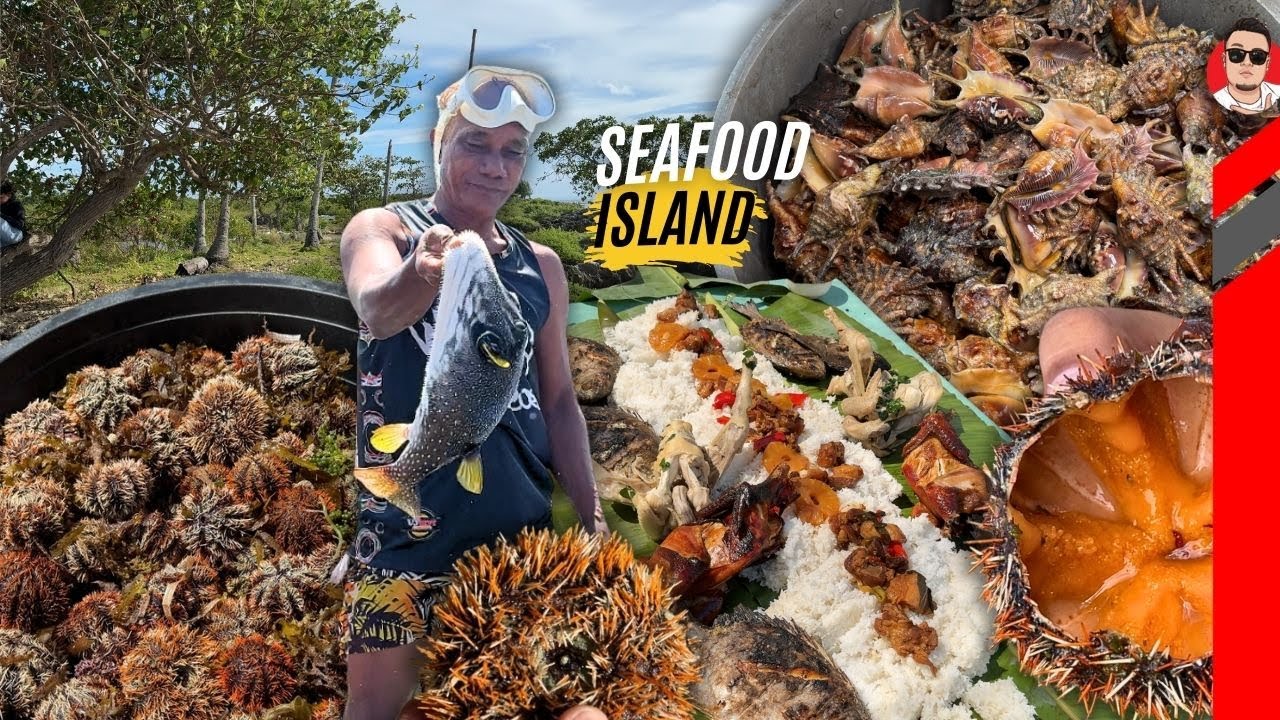 Super Fresh SEAFOODS & Ultimate FOODTRIP in the ISLAND of OLANGO, CEBU!