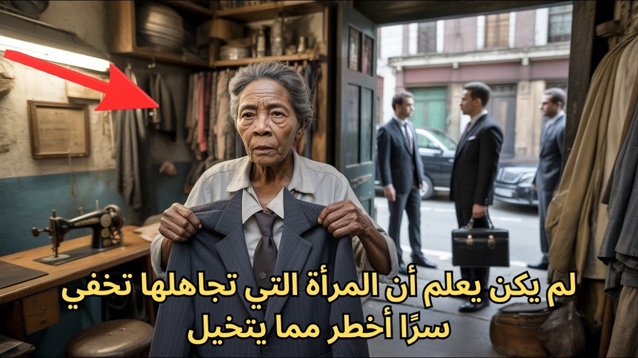 خياطة سوداء فقيرة أصلحت بدلة ملياردير مجانًا… وفي اليوم التالي اقتحم المحامون متجرها الصغير!