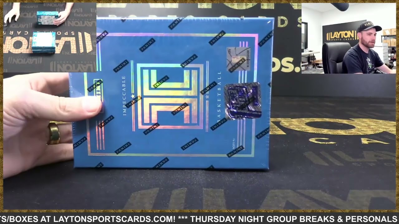 WOW! WHAT A BREAK! Dual Case NBA - 2122 Panini Impeccable Basketball 1st Off the Line FOTL & Hobby