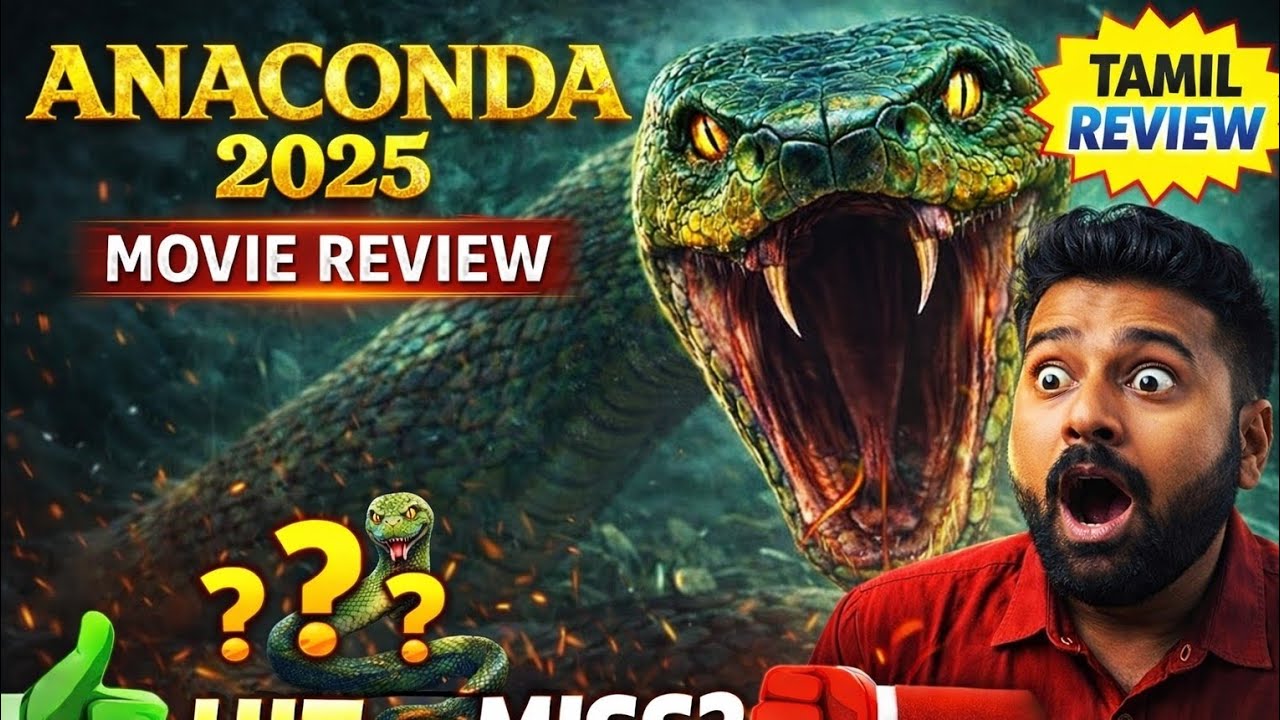 Anaconda 2025 Movie Review | Worth Watching? | Tamil Review#Anaconda2025#AnacondaMovie#Anaconda 