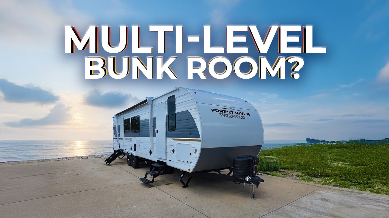 The Most UNIQUE Bunk Room To Date?! 2026 Forest River Wildwood 300ICE | RV Review