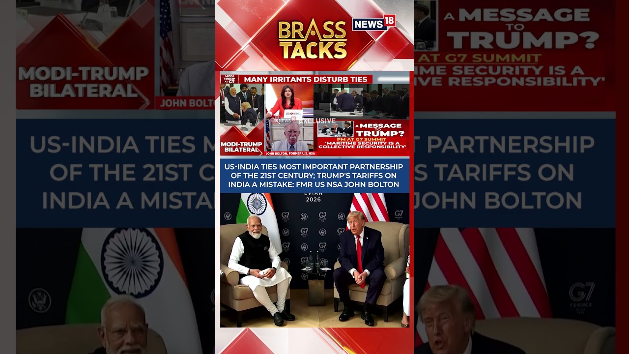 John Bolton: US-India Partnership Is Vital, Trump's Tariffs On India Were A Mistake | N18S
