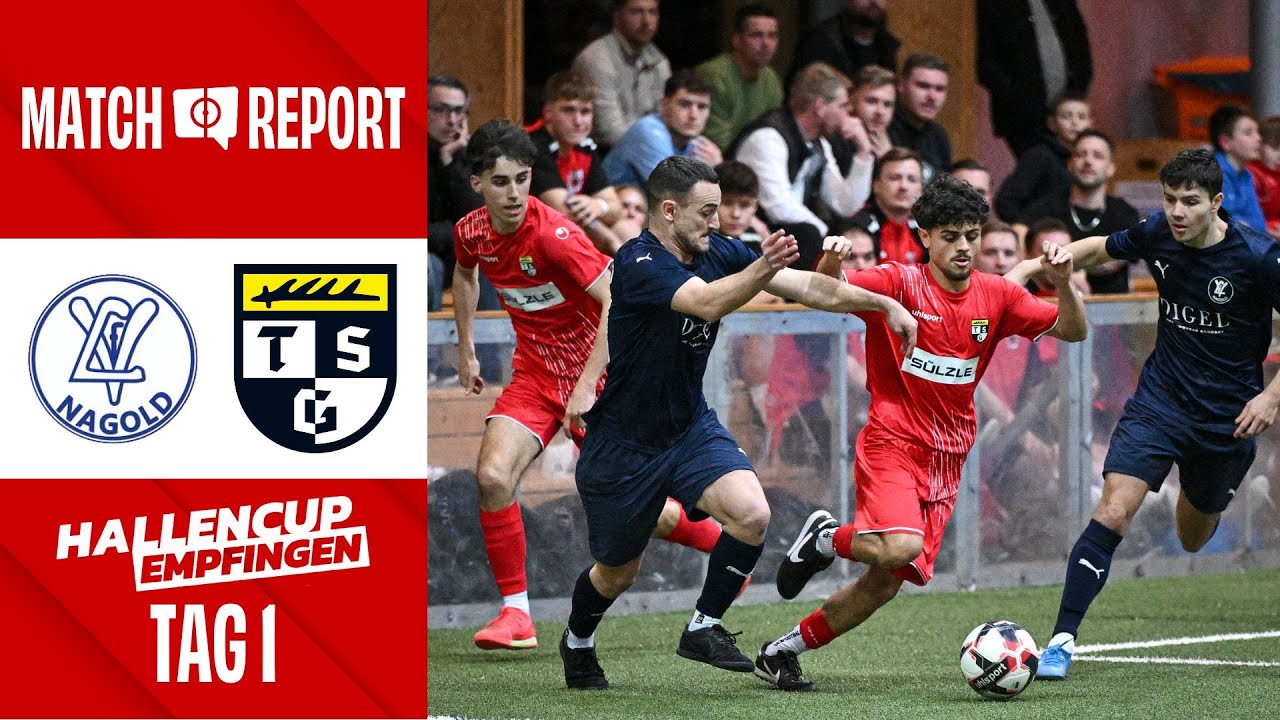 7-Tore-Spektakel! VfL Nagold - TSG Balingen II (Hallencup Empfingen) | Match.Report