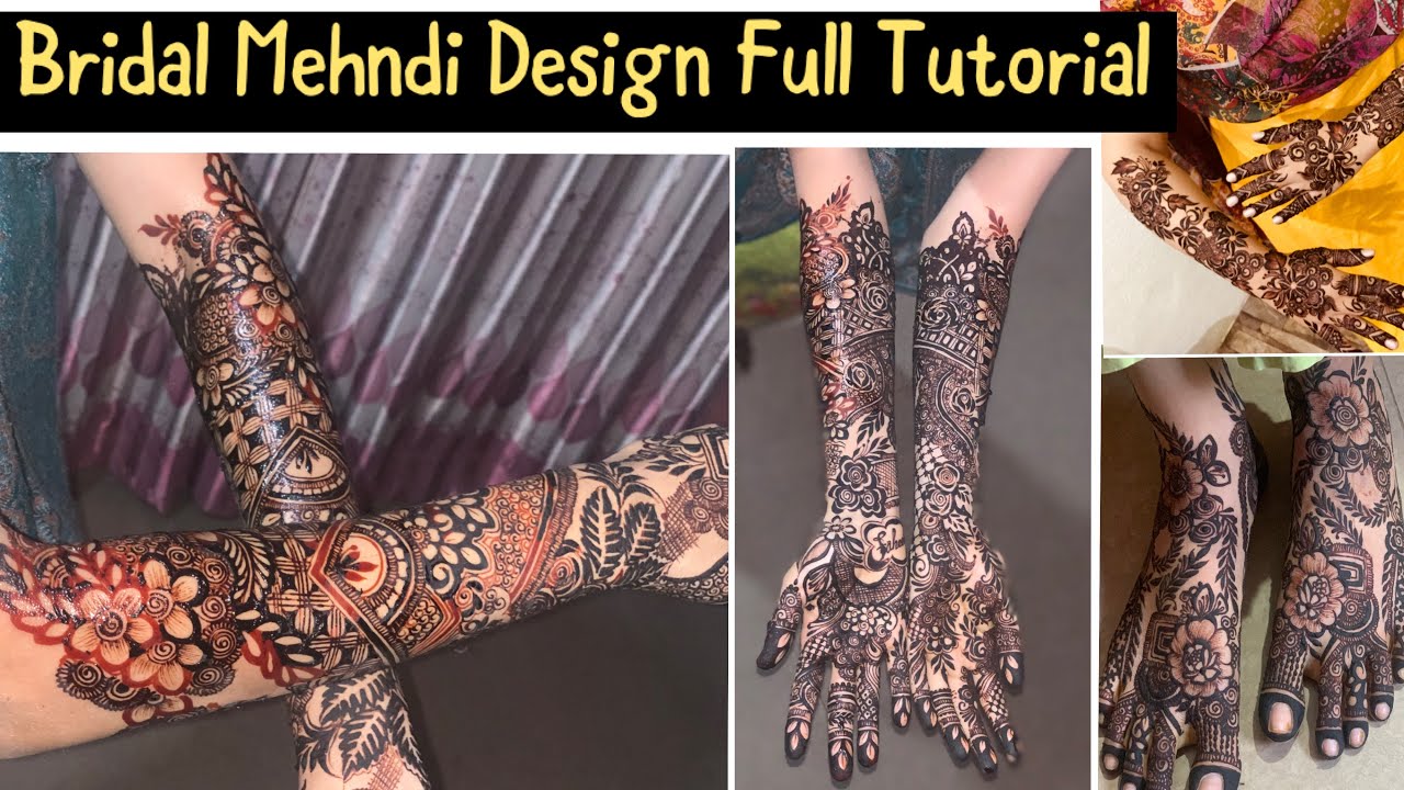 Bridal Mehndi Design || Dulhan Mehndi Design || Mehndi Design || Ifrah’s Mehndi Design