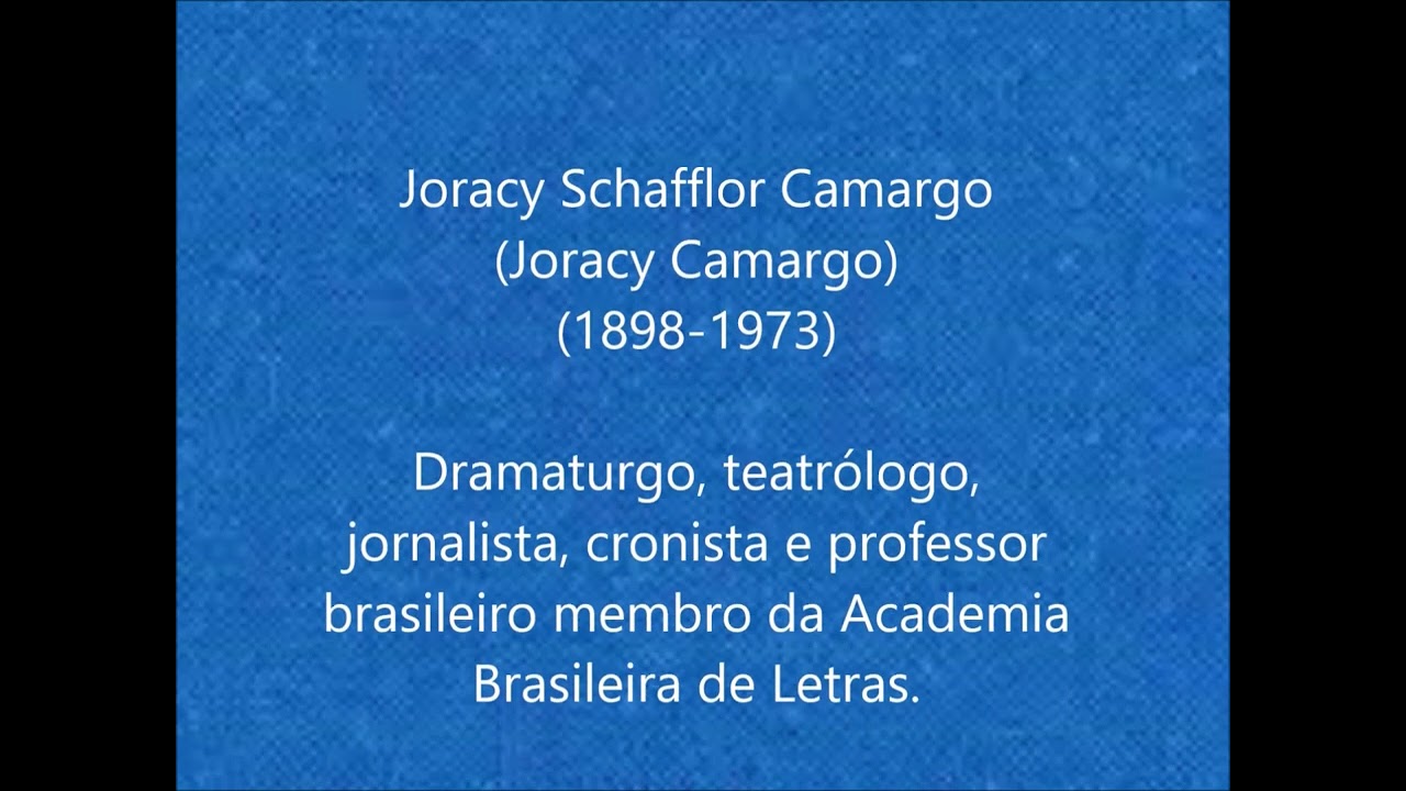 L/CAA -    Mem&oacute;rias -  A Morte de Joracy Camargo em 1973