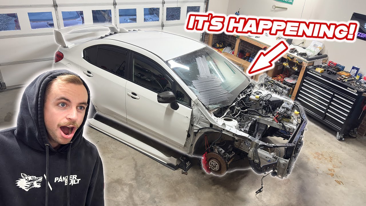 ВОССТАНАВЛИВАЮ СВОЮ РАЗБИТУЮ SUBARU STI | ЭПИЗОД 5