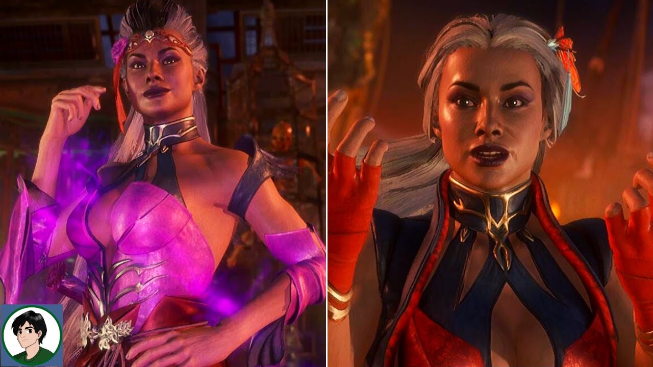 Mortal Kombat 11 - Sindel Vs Sindel (Mirror Match) - All Intros Dialogues