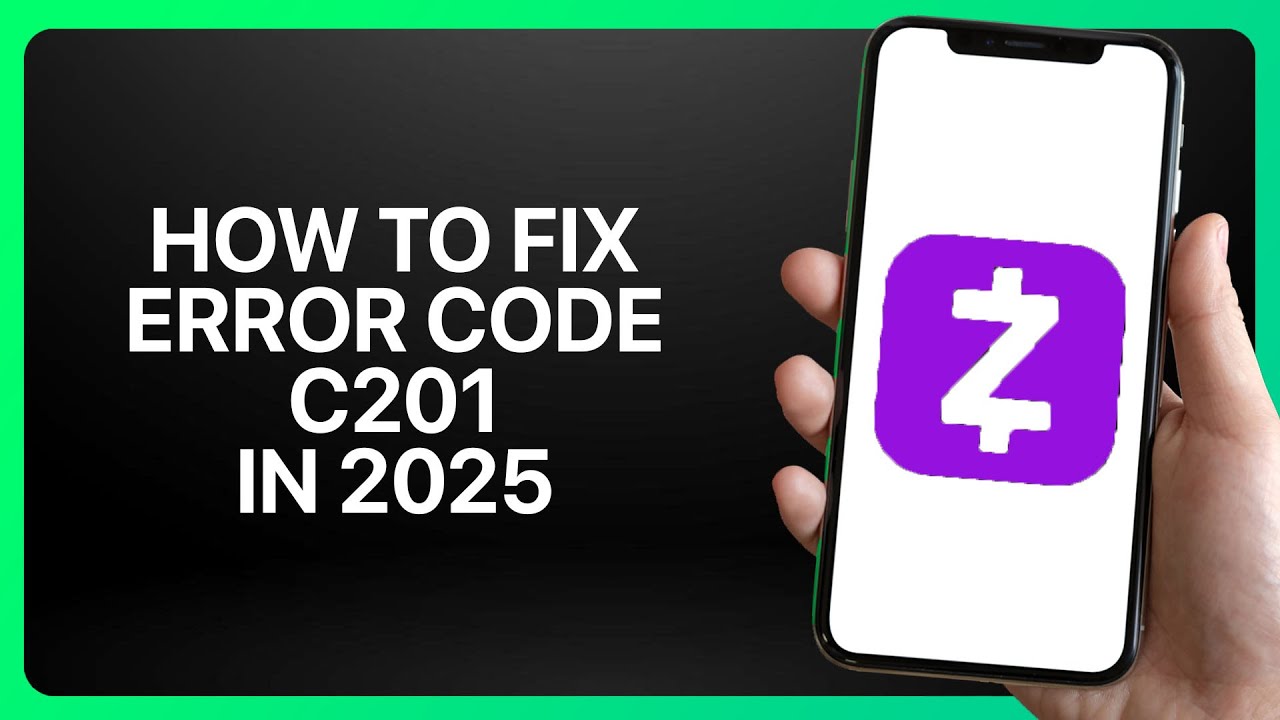 How To Fix Zelle Error Code C201 Account Locked in Zelle ! Tutorial
