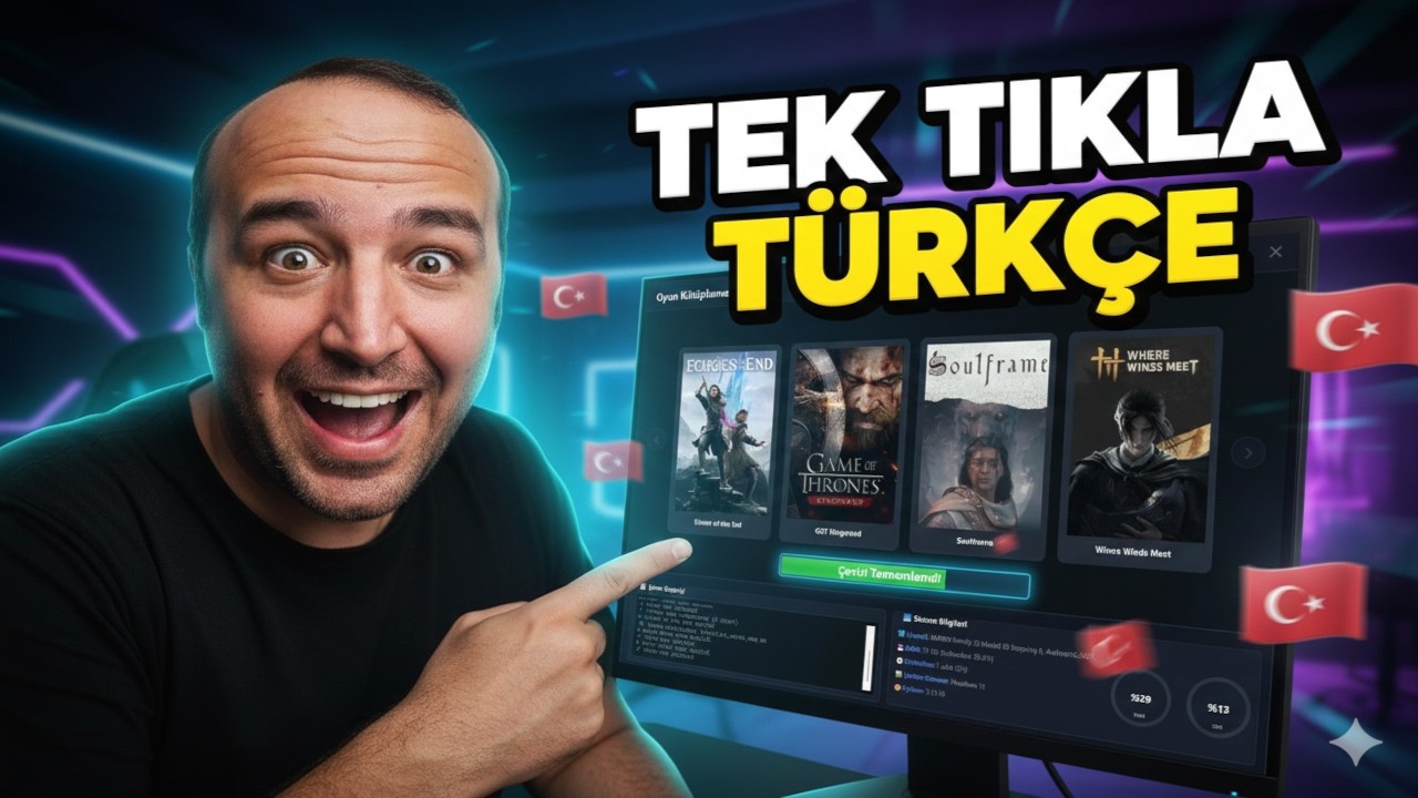 📌 Artık Her Oyun T&uuml;rk&ccedil;e Olacak! | Memofast ile &Uuml;cretsiz TR &Ccedil;eviri