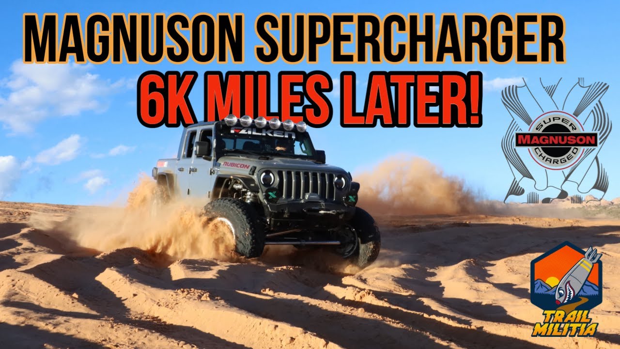 6k Miles on the Gladiator with the Magnuson Suprcharger ( Sound , Flyby and what we Learned)