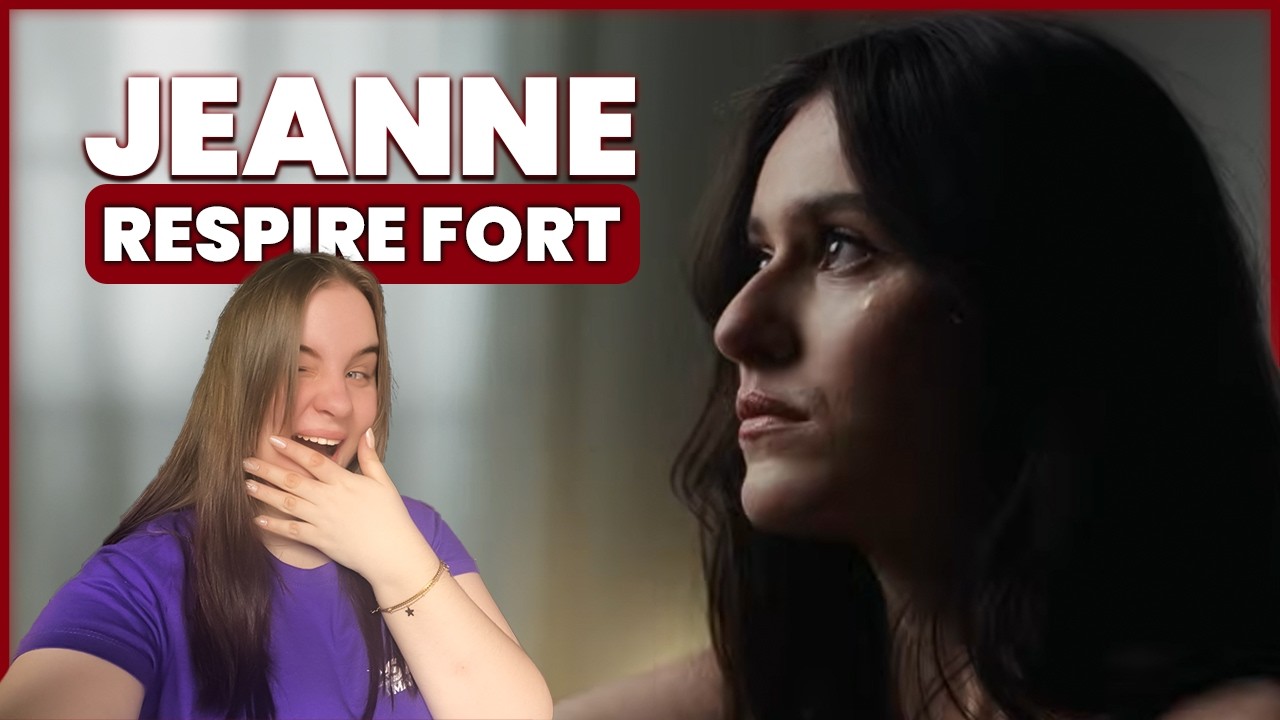 Je découvre le clip de Jeanne ! l Jeanne - Respire fort (React)
