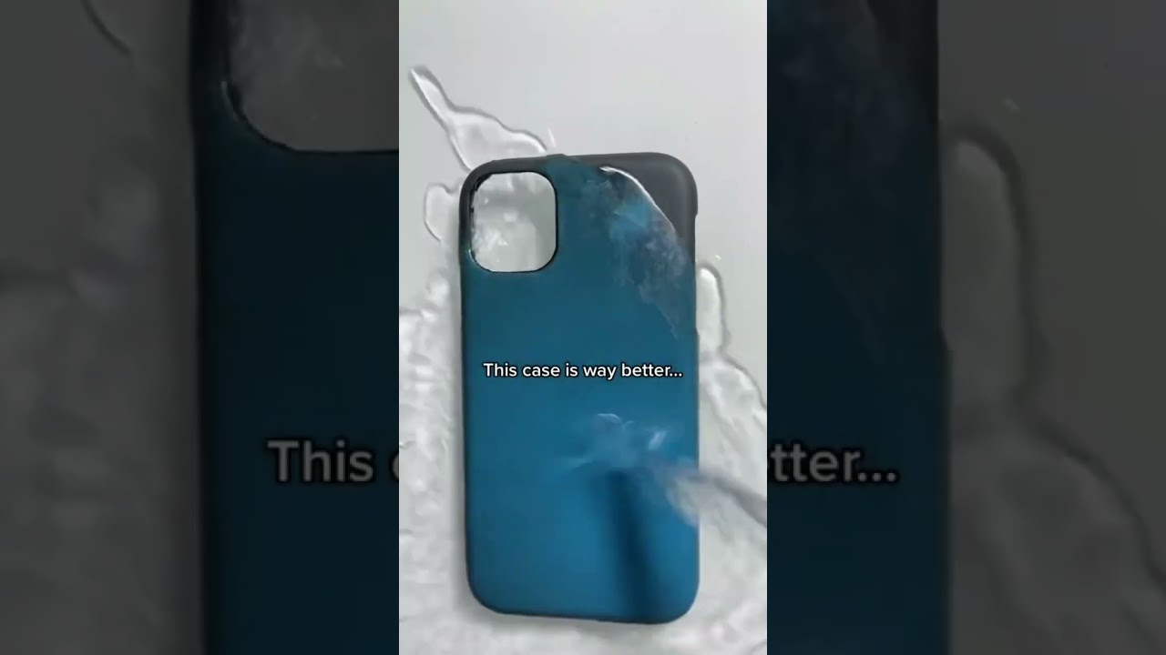 Colour changing phone case🤯 #shorts #christmas #phonecase #phone #airpods #giftforhim #amazonfinds