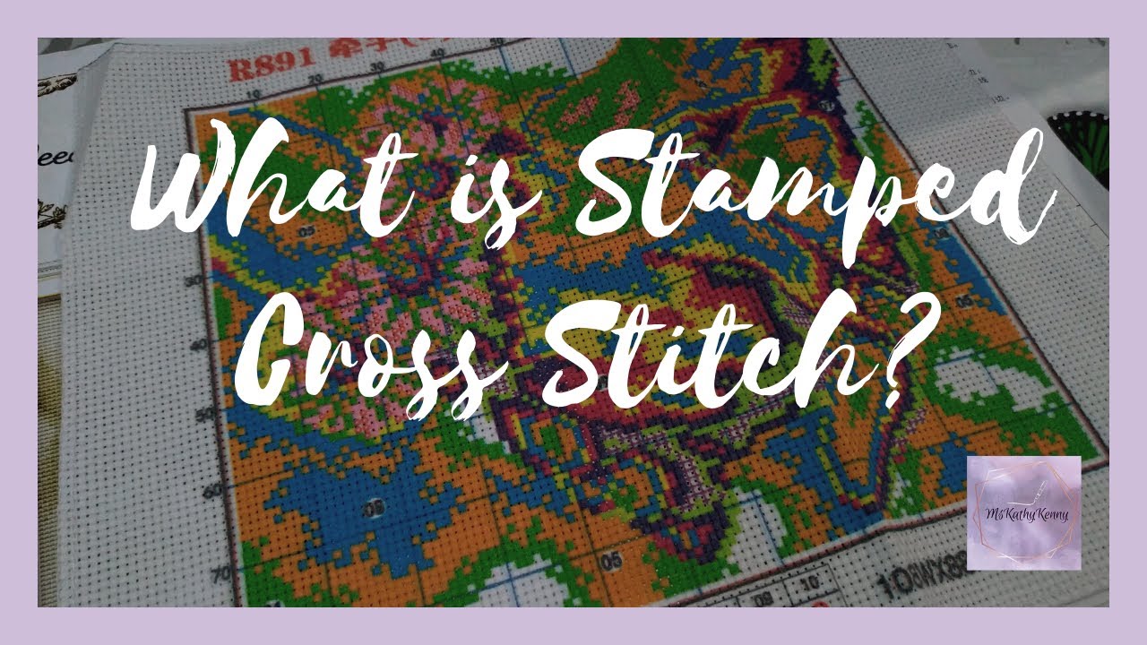 What is Stamped Cross Stitch?