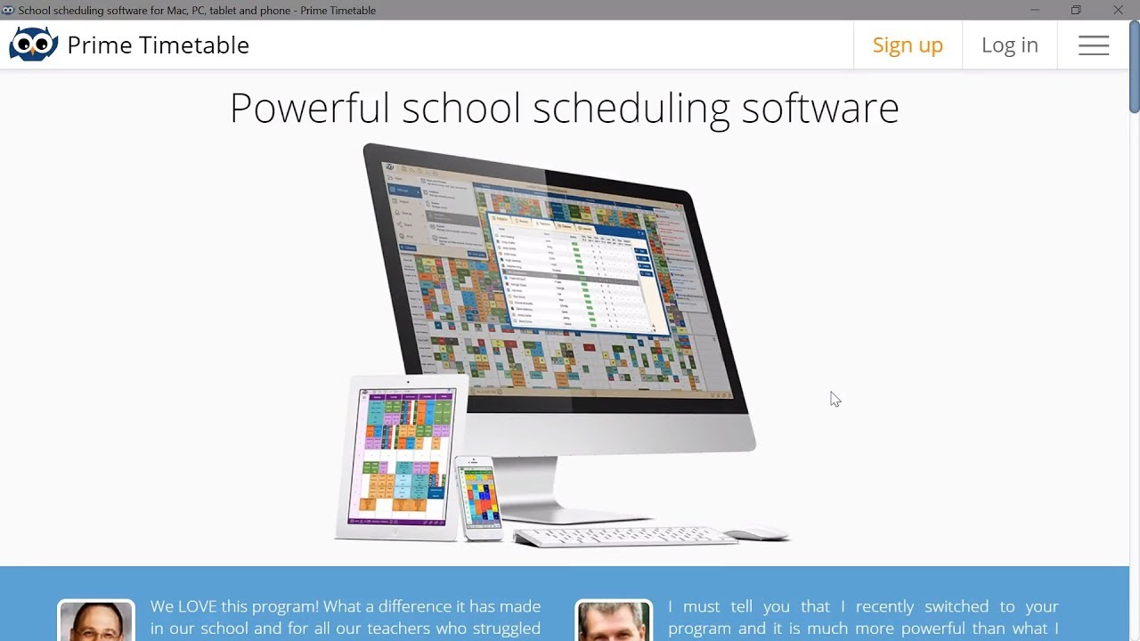 Introduction to school scheduling software - Prime Timetable