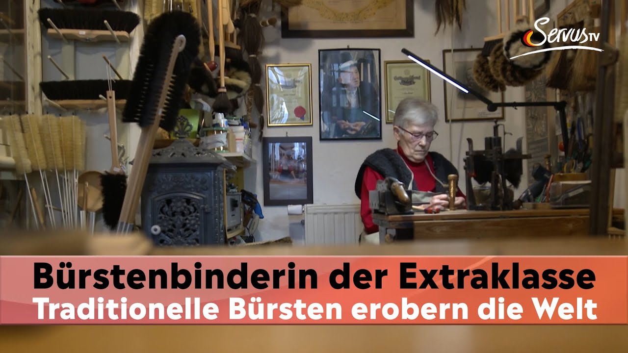 Bürstenbinderin der Extraklasse // Traditionelle Bürsten erobern die Welt