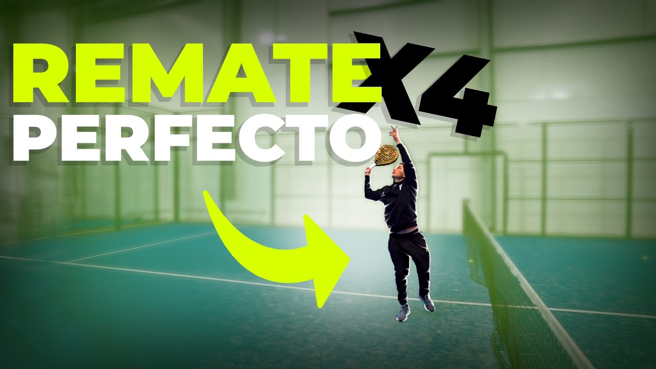REMATE X4 PERFECTO✅: técnica correcta + ejercicios para dominarlo🚀 Adan Ponce | Alto Padel 🥎
