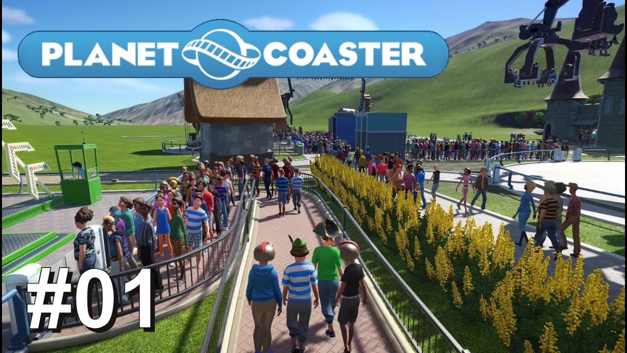 PLANET COASTER #01: Auf ins Vergnügen [Let's Play][Gameplay][German][Deutsch]