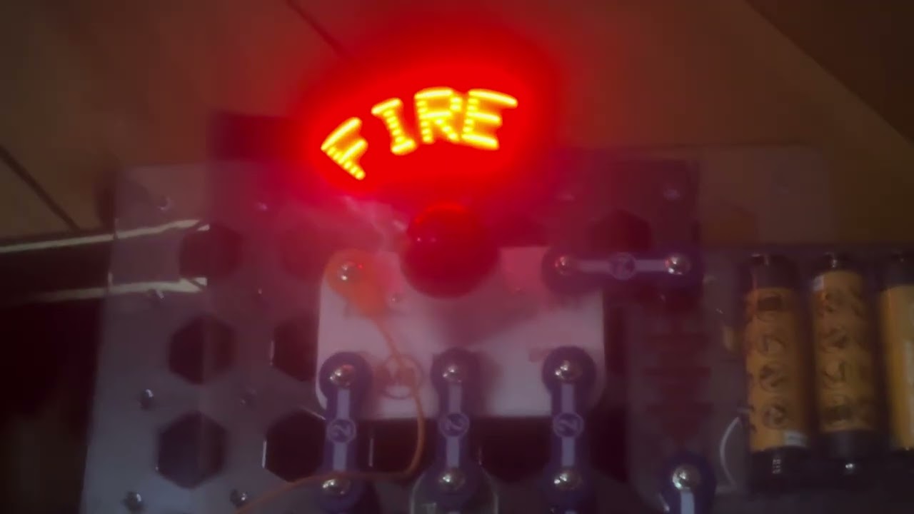 Snap circuits fire alarms