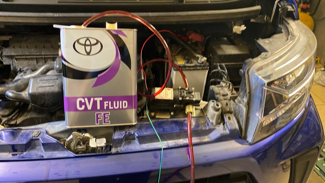 Daihatsu Move ТО 40 с заменой масла в CVT