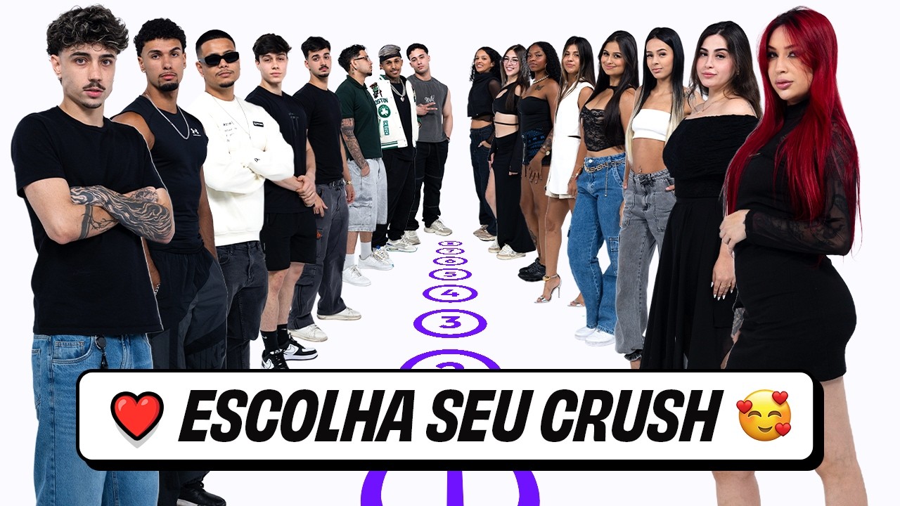 8 HOMENS vs 8 MULHERES | ESCOLHA SEU CRUSH 💜 EP. 09