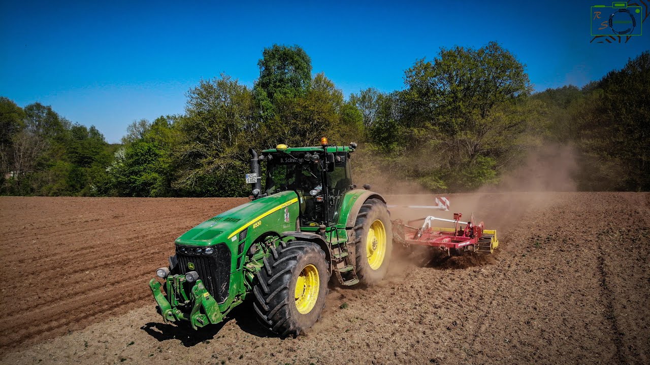 Big Tillage/ John Deere 8530/ Pöttinger Synkro 6020/ Motorsound/ Agrarservice Schwinn