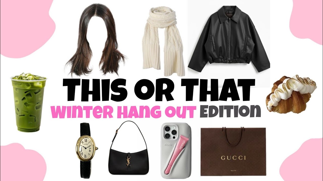 ❄️ Build Your Dream Winter Hangout | Skincare, Outfit, Makeup & Cozy Plans ☕✨