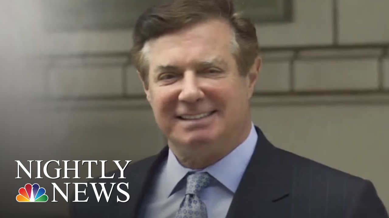 Paul Manafort Convicted On 8 Counts; Mistrial Declared On 10 Other Charges | NBC Nightly News