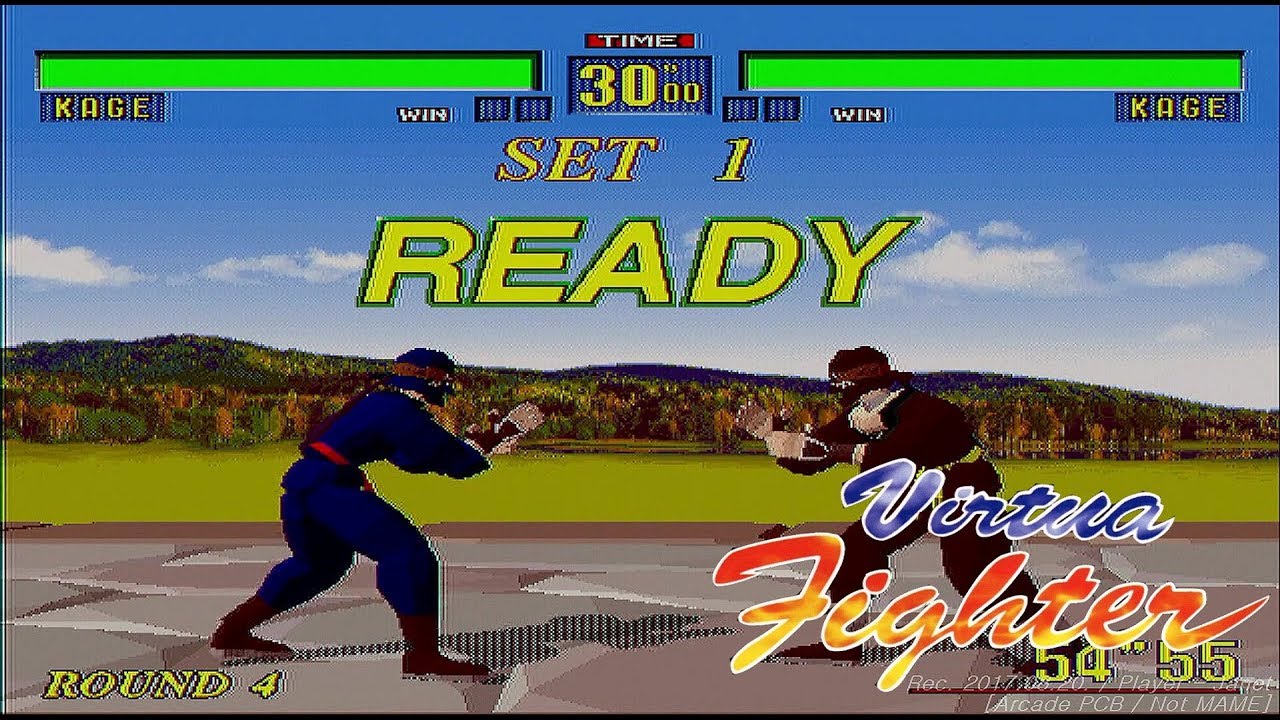 Virtua Fighter 1 Arcade - 1CC (Kage / Not MAME) / バーチャファイター 1 / 버추어 파이터 1
