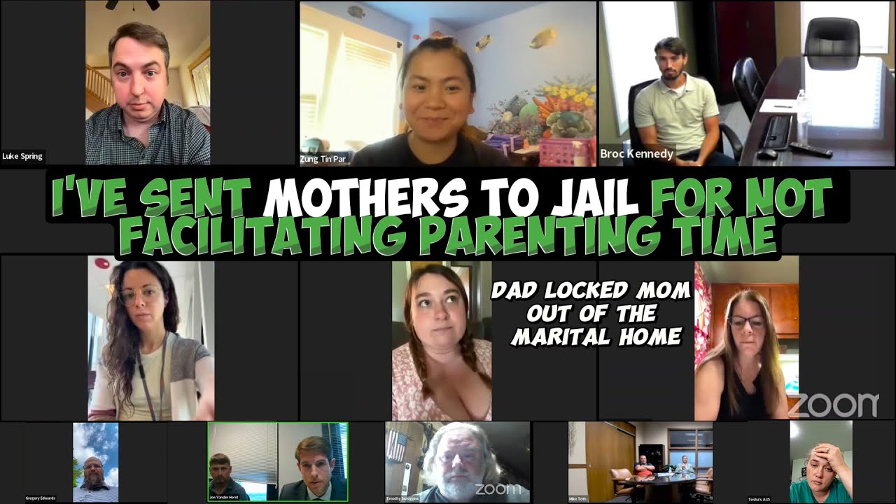 I've Sent Mothers to JAIL for Not Facilitating Parenting Time |