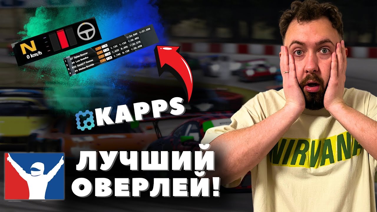 Как Установить Оверлей в iRacing ? Kapps