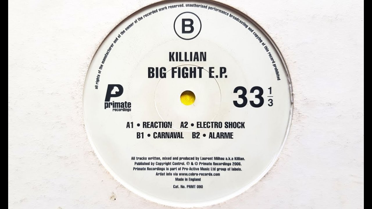 PRIMATE 090 - BIG FIGHT E.P. /// KILLIAN - REACTION