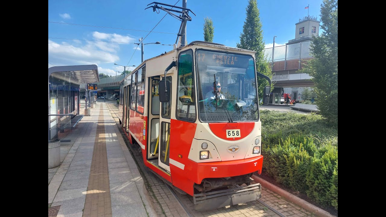ZTM Katowice (Tramwaje Śląskie) @ Konstal 105Na zmodernizowany #658, Linia 17